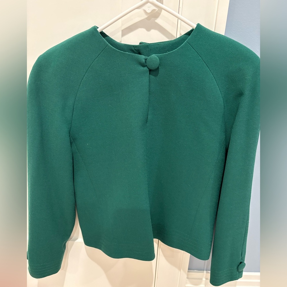 Vintage Christian Dior Forest Green Size 6